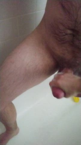 Cock Milking Handjob Shower gif