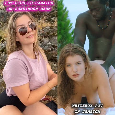 Would you take your wife to Africa or Jamaica for your honeymoon?🤰🏼 😳