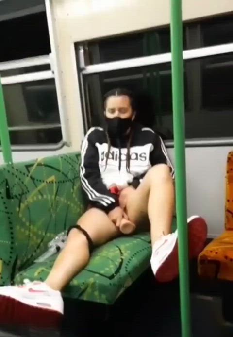 Dildo on the train