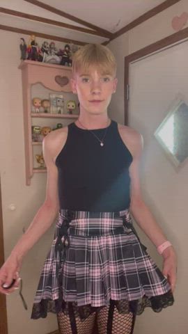 femboy gay skirt gif
