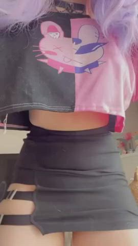 18 Years Old Tight Pussy Upskirt gif