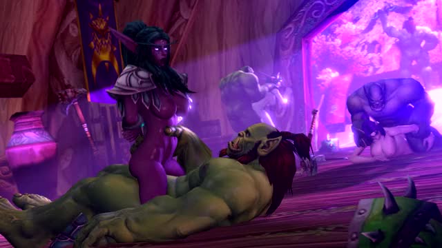 Tyrande got caught by the horde