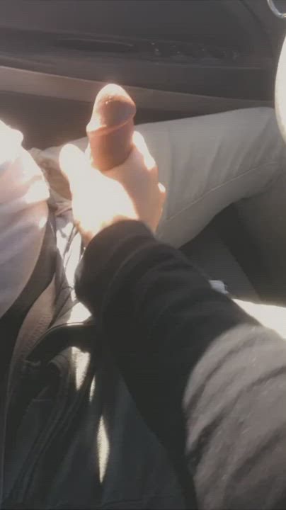 Car Emo Handjob gif