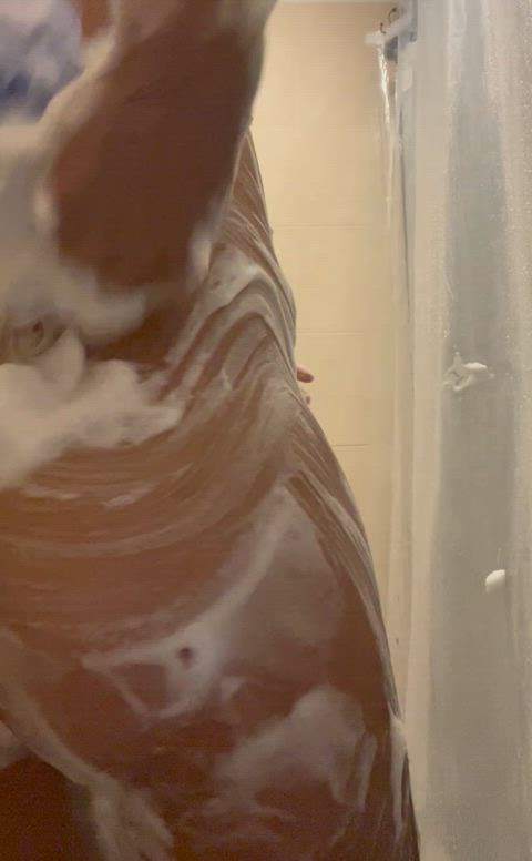 amateur shower soapy gif