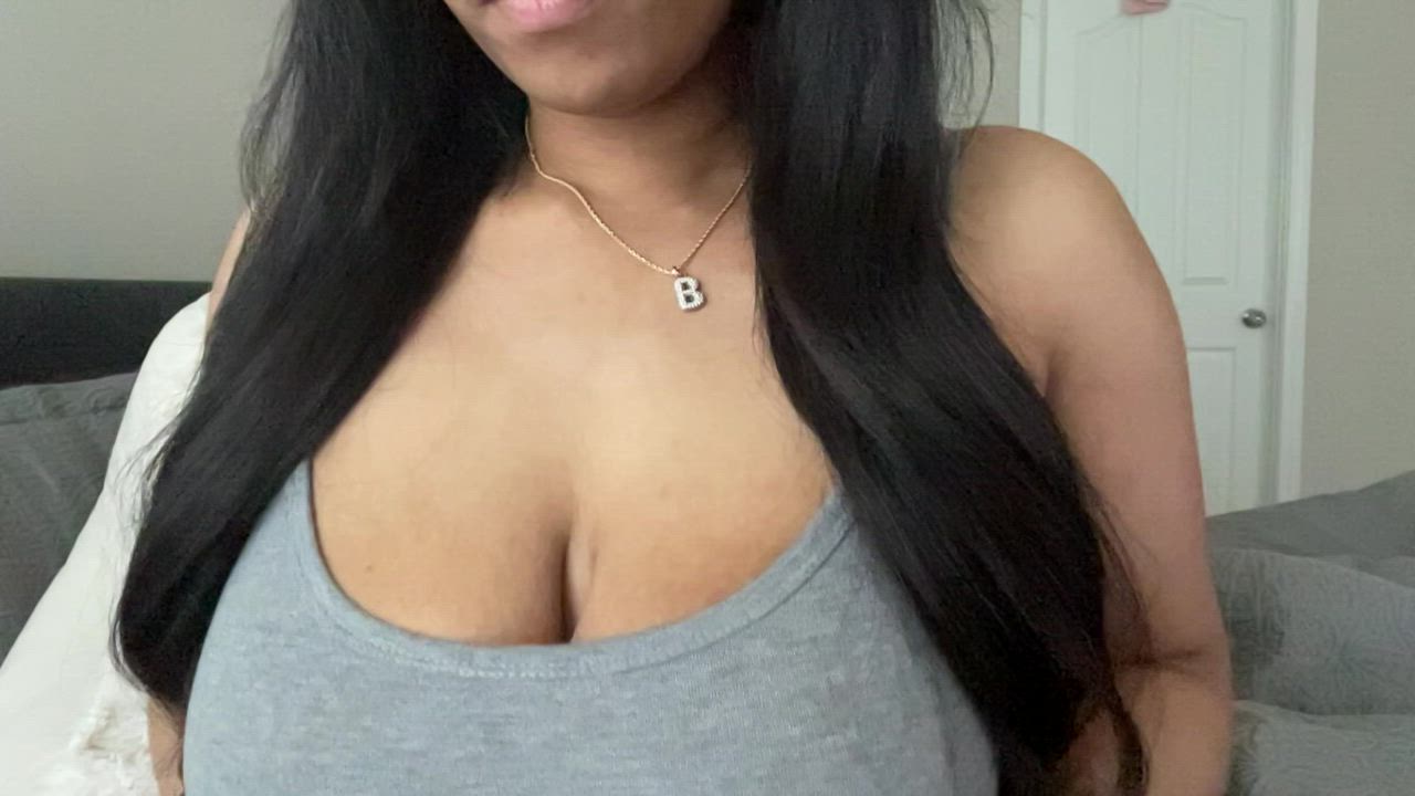 Big Tits Busty Ebony gif