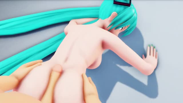 Miku (ass rub) clean