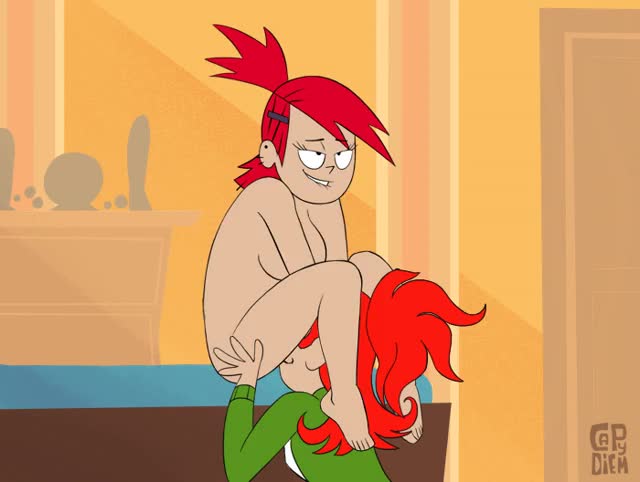 Frankie gives herself a tongue lashing (Fosters Home for Imaginary Friends)