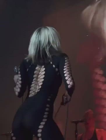 Miley Cyrus Ass Tight Ass Small Tits Celebrity Public gif