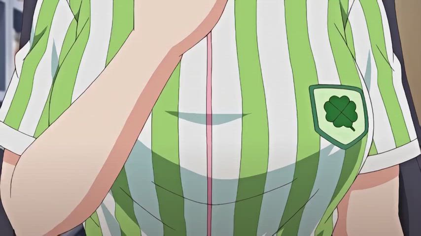 animation anime big tits blowjob hentai huge tits tits titty fuck gif