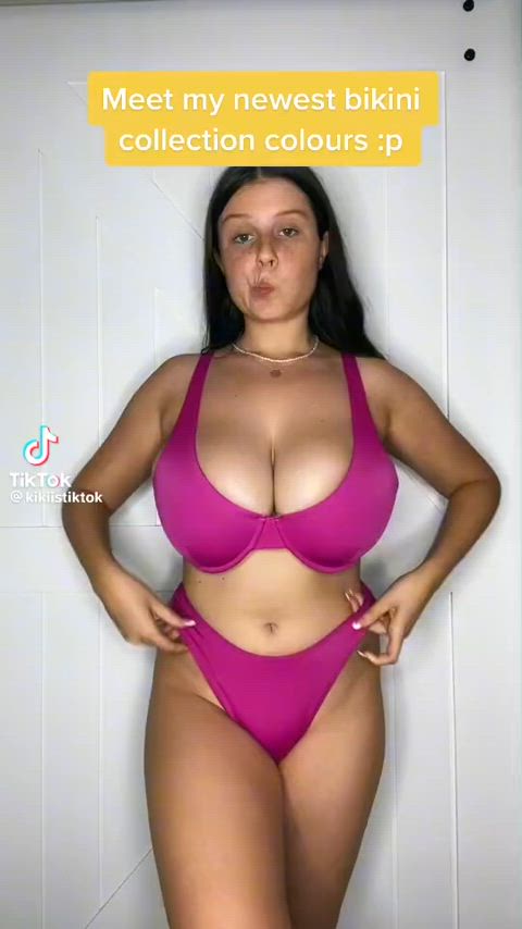 amateur big ass big tits bikini onlyfans swimsuit tiktok real-girls-on-tiktok gif