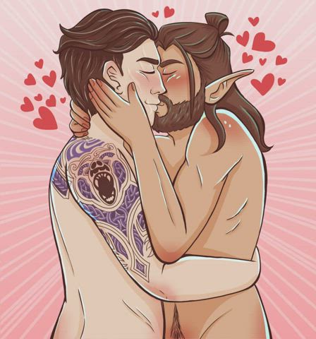 Gay Kissing Time Lapse gif