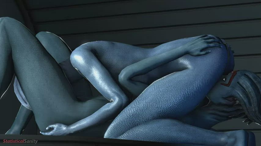 69 Alien Animation Cunnilingus Lesbian Nude Yuri gif