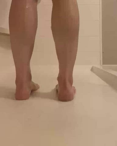 Feet Legs Shower Soles gif