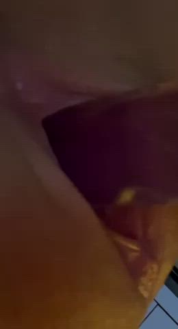 close up deep penetration dildo pussy tight pussy gif