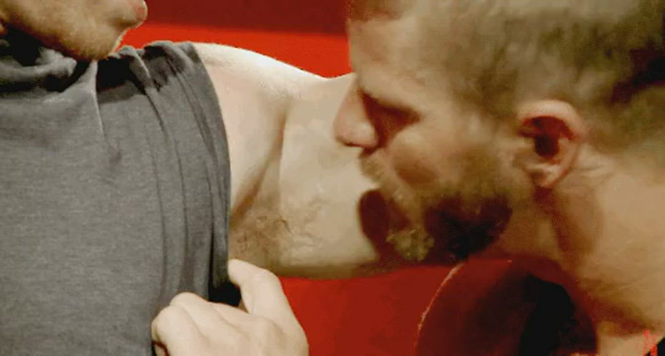 Gay Hairy Lick Licking gif