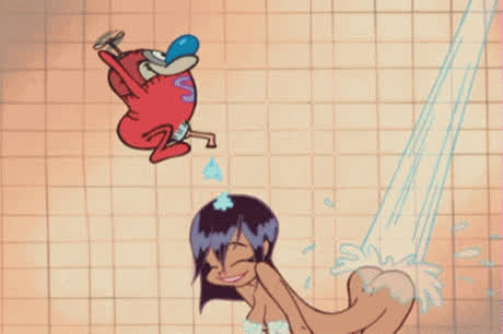 animation ass bathroom booty pawg wet r/nsfwfunny gif