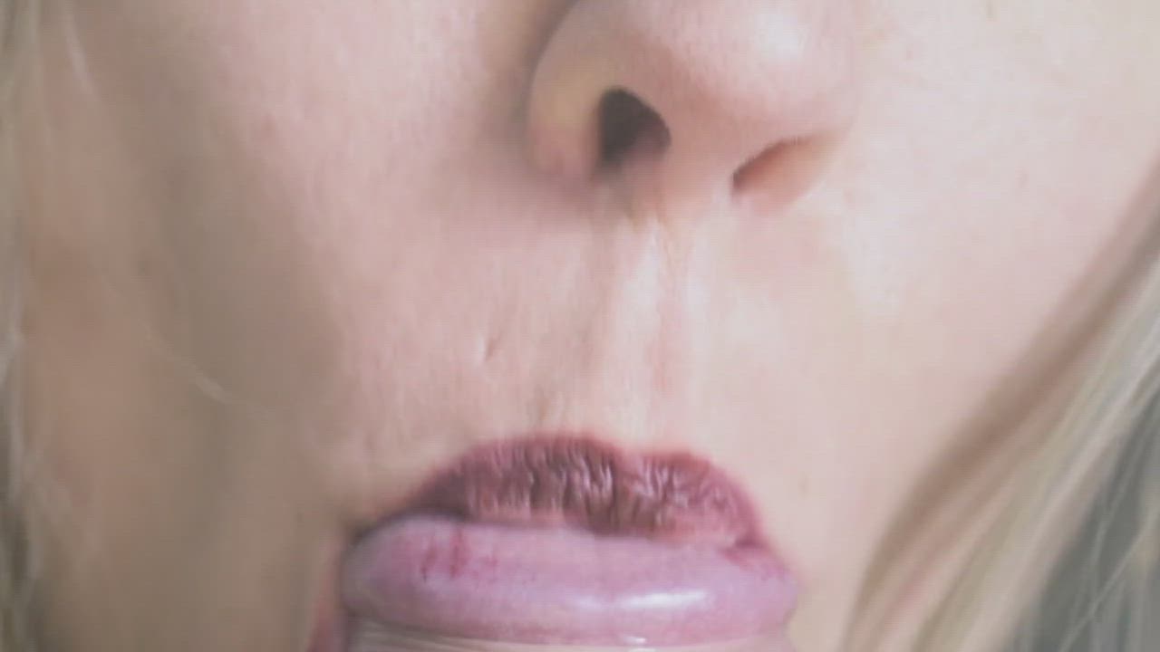 Blowjob Close Up Cum In Mouth gif