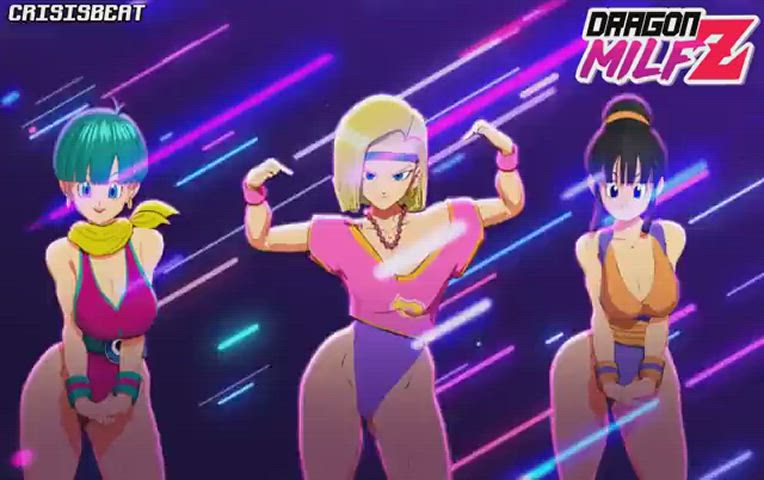 Dancing Dragon Ball milfs (Crisisbeat)