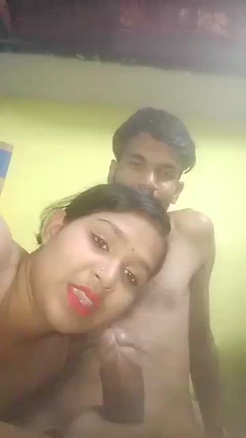 amateur blowjob boobs desi indian tits blowjobs gif