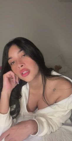 bed sex boobs latina gif