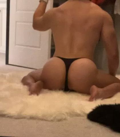 Bubble Butt Gay Thong gif