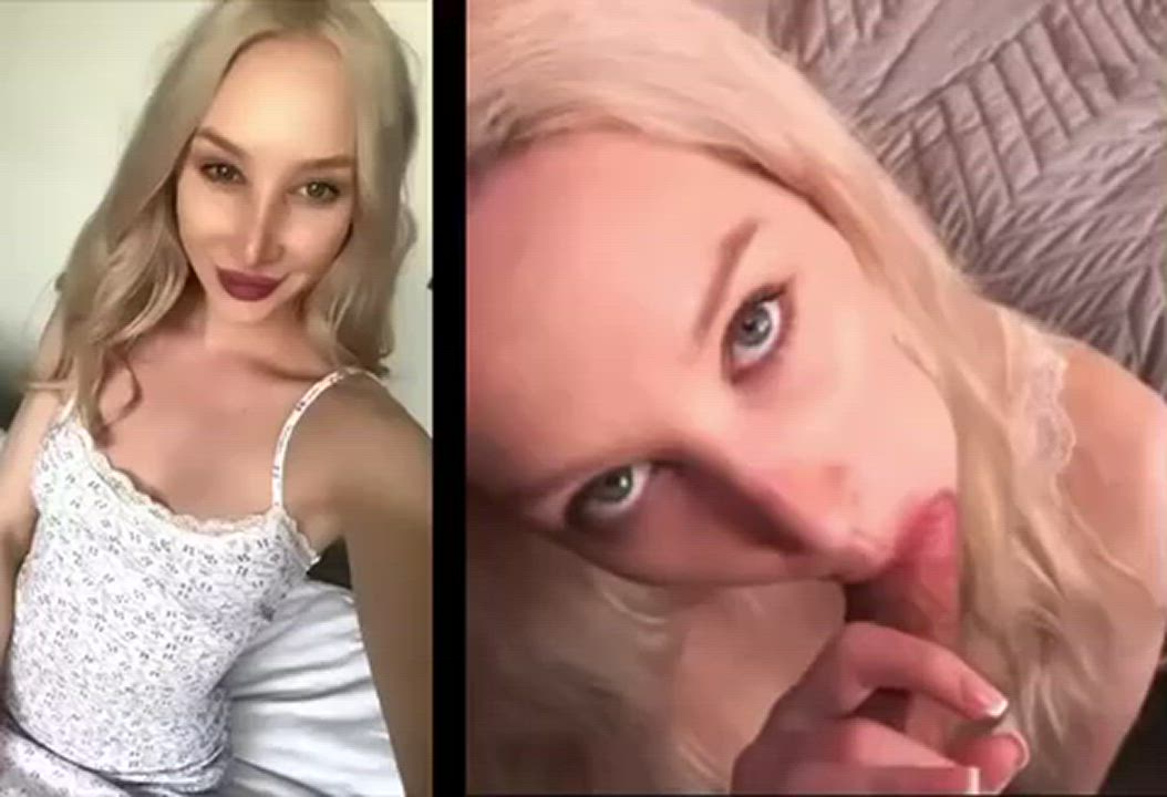 Casual pictures and bj video collage