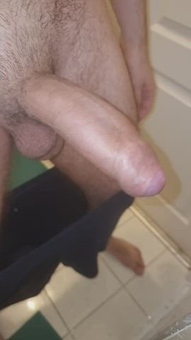 Fat white cock