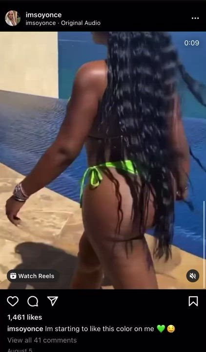 Ass Bikini Ebony gif