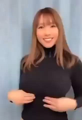 asian boobs tits gif