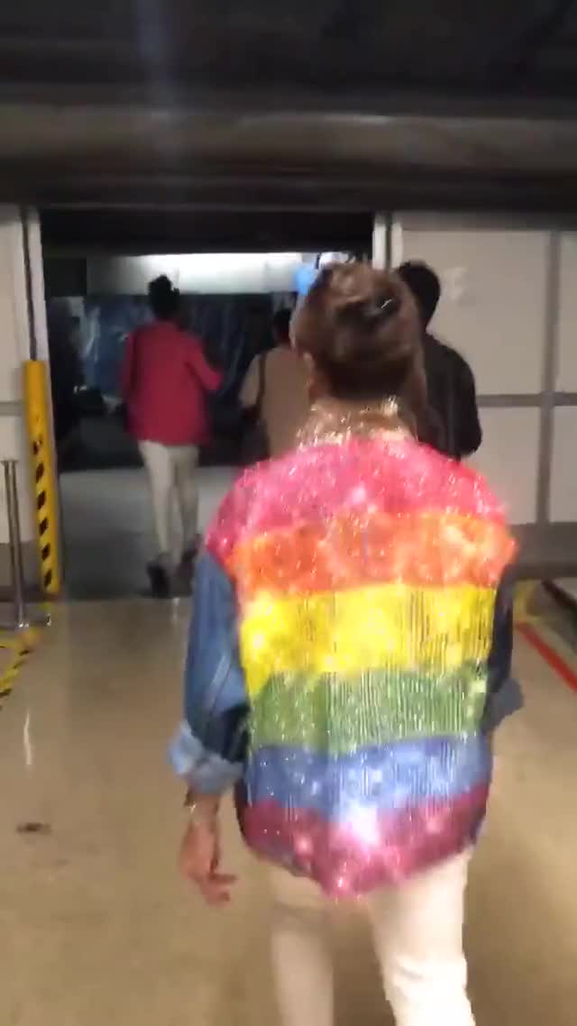 Kamala Harris Rainbow Jacket