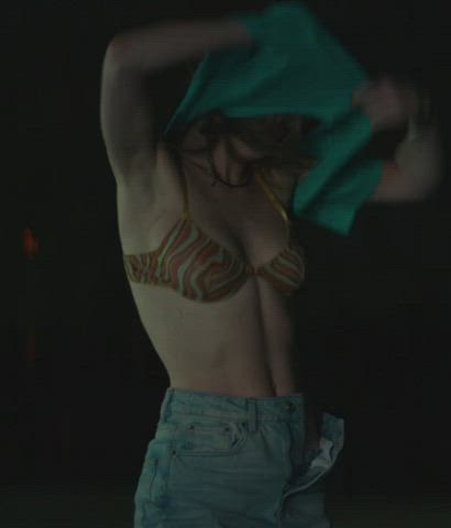 bikini celebrity kiernan shipka gif