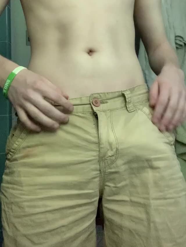 18 Would u suck my virgin cock?