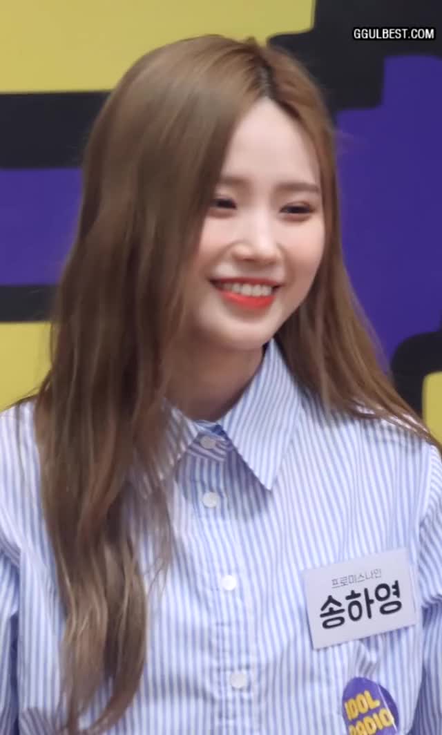 fromis_9 Hayoung Idol Radio .gif