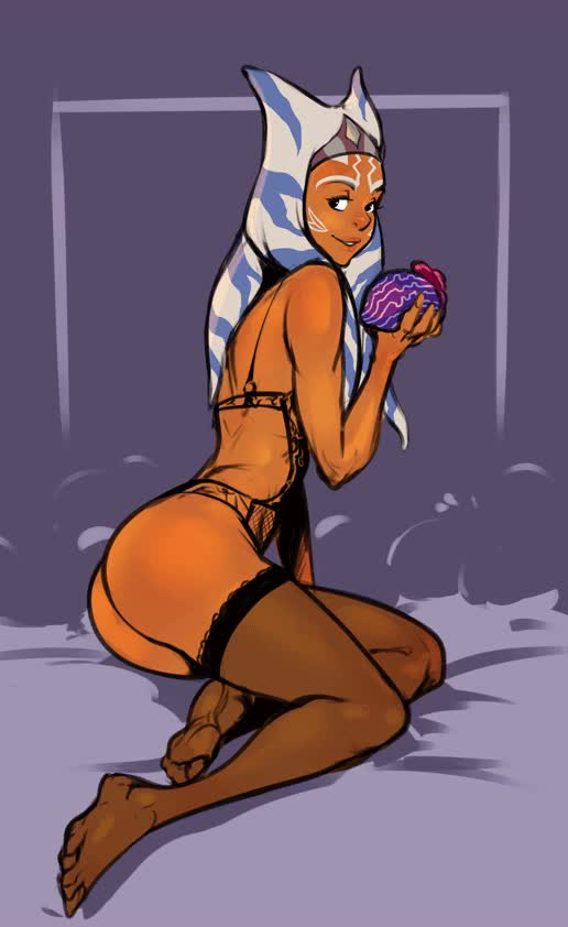 9Cloud.us 0174-Ahsoka Tano Lingerie Pinup