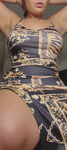 Thoughts on this dress with no panties?