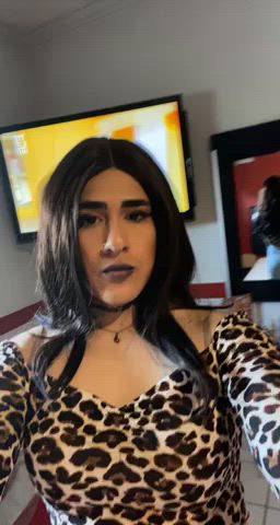 amateur big ass crossdressing selfie trans gif