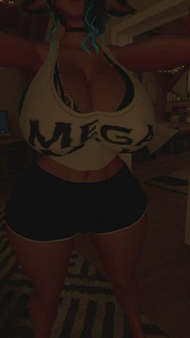 anime huge tits lapdance vr gif