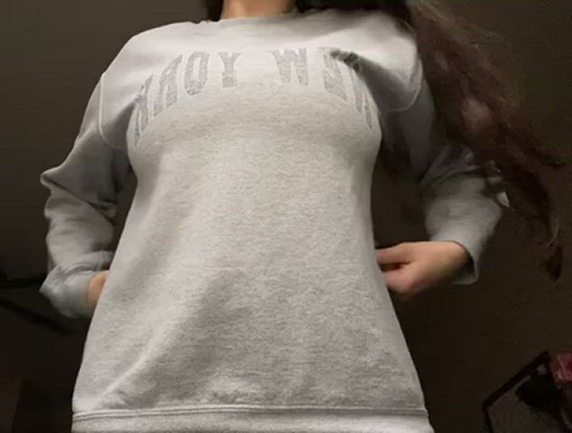 I’ve decided to do a titty [drop] every day for a month ❤️