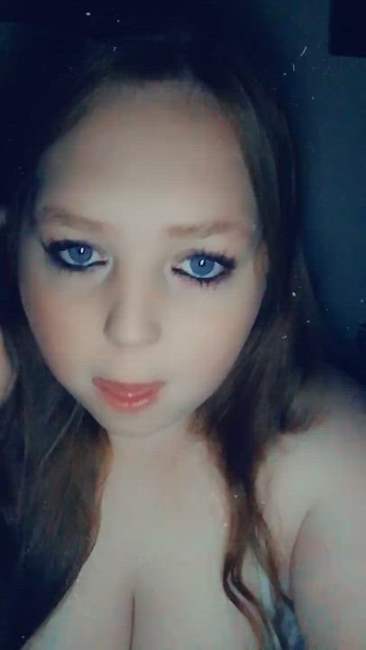 Big Tits Blue Eyes Redhead gif