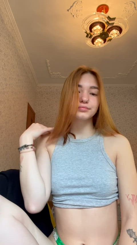 petite teen tits gif