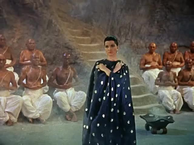 The Indian Tomb Debra Paget Snake Dance pt1