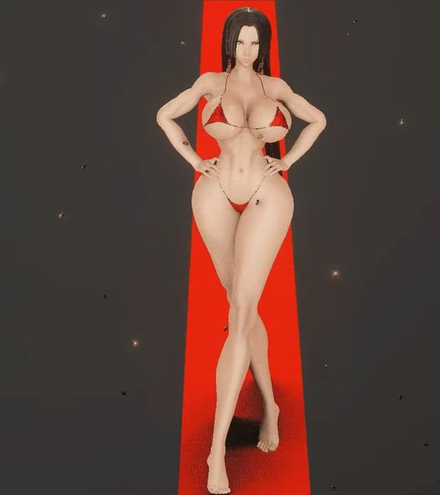 3D Bikini Boobs gif