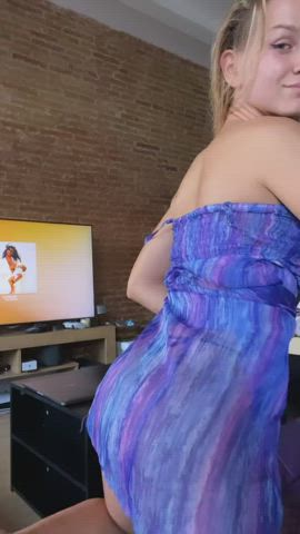 ass cute tease pawg gif