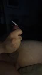 Cumshot Masturbating Slow Motion gif