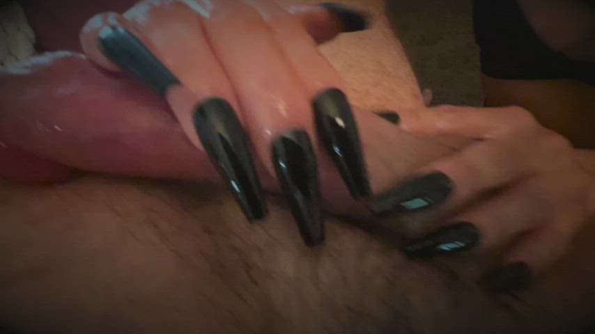 Ball Worship Ballplay Balls Handjob Nails gif