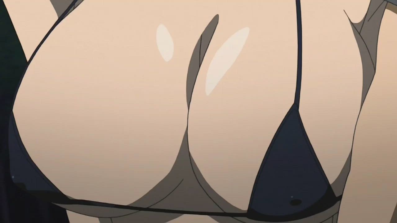 Anime Big Tits Bikini Ecchi gif