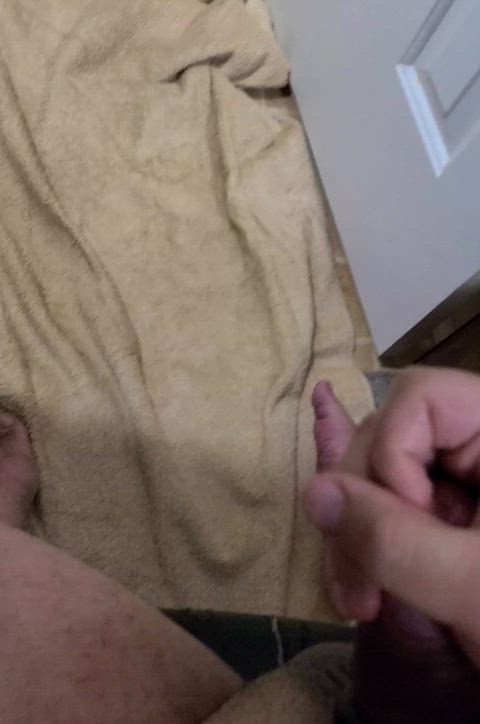 amateur chubby cock cock ring cum cumshot jerk off male masturbation masturbating