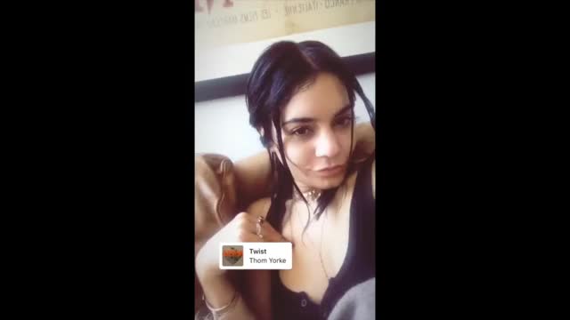 Vanessa Hudgens IG Wink