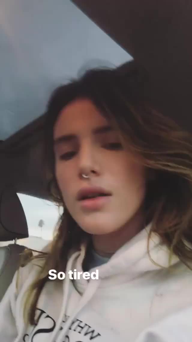 Bella Thorne Tired