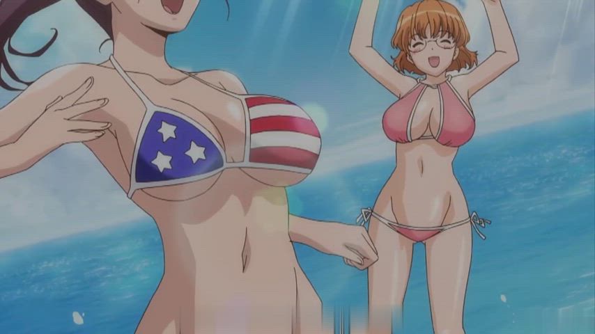 beach hentai teen teens gif